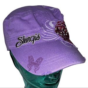 Sturgis Women’s Purple Motorcycle Cap Hat